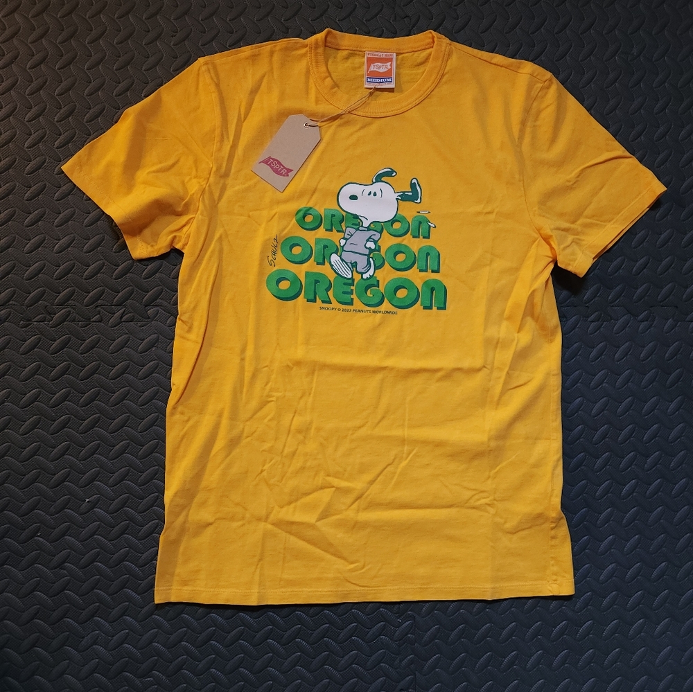 TSPTR Snoppy Oregon Tee Men's Size Medium Made in Portugal